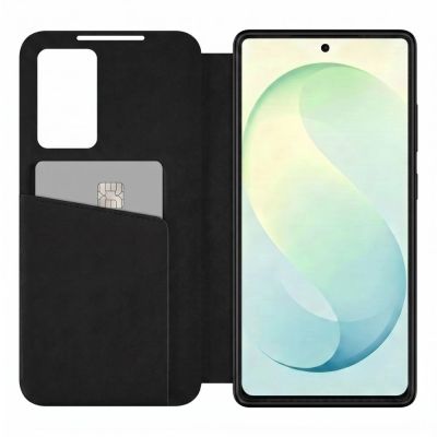 2. Tech-Protect Smart Wallet Case for Samsung Galaxy S26 FE - Matte Black
