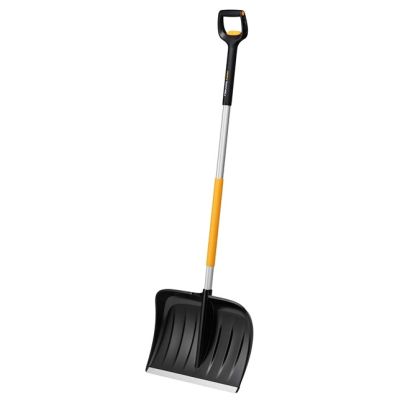 2. Fiskars 1057189 Snow Shovel/Shovel Metal Black, Orange