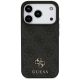 3. Guess 4G Small Classic Logo MagSafe Case for iPhone 18 Pro / 17 Pro - Black