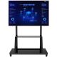 11. TECHLY MOBILE TV STAND LED/LCD/PDP 55-100 INCHES 150KG WITH SHELF ICA-TR30