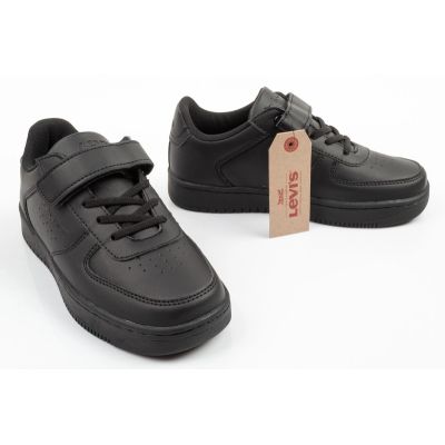 6. Levi's Union SE black youth sports shoes with velcro
