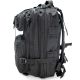 4. Black Military Backpack SEMI LINE
