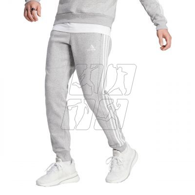 3. adidas Essentials Fleece 3-Stripes Tapered Cuff M pants IJ6494