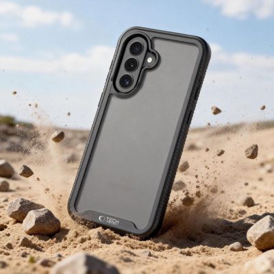 7. Tech-Protect Defense MagSafe Case for Samsung Galaxy A57 5G - Black