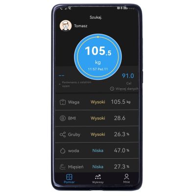 6. ADLER AD 8187b bathroom scale black