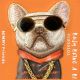 6. Nimmy Glasses Cool Dog Case for iPhone 17 Pro Max - Orange