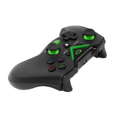 6. Esperanza EGG112K Wireless Gamepad (PC, PS3, Xbox One; black, green)