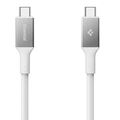 2. Spigen Essential EB10015CC USB-C / USB-C 100W 150cm Cable - White
