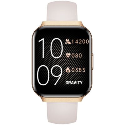 7. Smartwatch Gravity Rose Gold Strap + Bracelet GT44-2