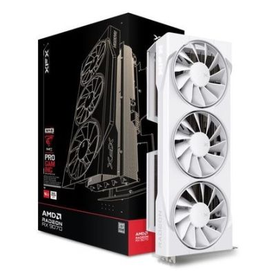 5. graphics card XFX Swift RX 9070 White 3-FAN GAM E 16G
