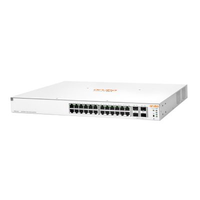 2. HPE Aruba Networking Aruba Instant On 1930 24G Class4 PoE 4SFP/SFP+ 370W Managed L2+ Gigabit Ethernet (10/100/1000) PoE Support 1U White