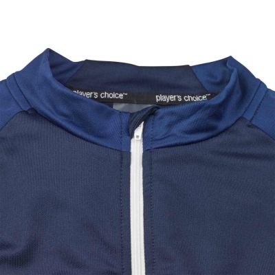 3. SELECT Spain v 25 navy blue zip-up football training sweatshirt