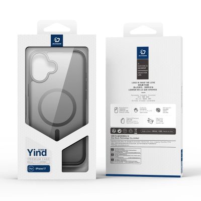 3. Dux Ducis Yind iPhone 17 Case Compatible with MagSafe - Black