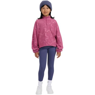 7. Fleece for girls 4F F342 dark pink 4FJWAW25TFLEF342 53A