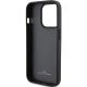7. BMW Leather Hot Stamp case for iPhone 15 Pro - black