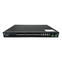 LevelOne IGU-2872 Managed L2+ Network Switch Black