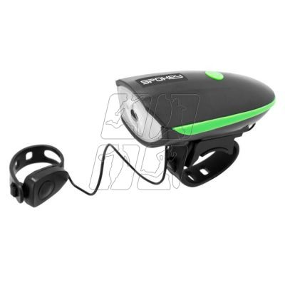 2. Spokey Raini SPK-942714 bicycle light with horn