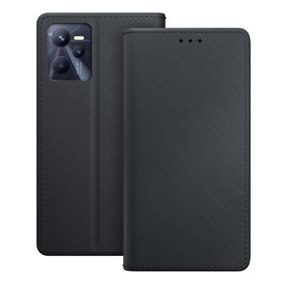 13. 3mk Wallet Case with Flip for Realme C35 - Black