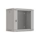 12. Wall-mounted installation rack cabinet 19" 9U 540x350 gray glass door LANBERG (FLAT PACK)