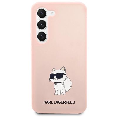 3. Karl Lagerfeld KLHCS23MSNCHBCP S23+ S916 hardcase pink/pink Silicone Choupette