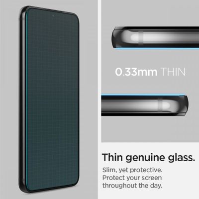 12. Spigen Glas.tR EZ Fit Tempered Glass for Samsung Galaxy S22 - 2 pcs.
