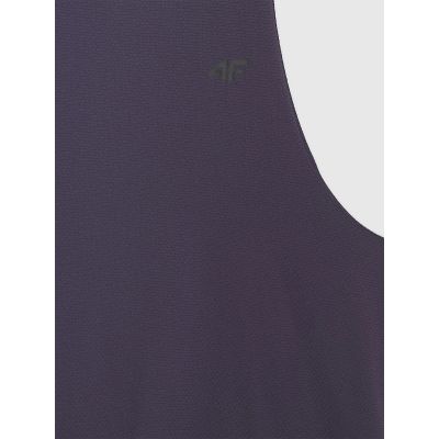 7. Men's quick-drying training tank top 4F 4FWAW25TFSLM554-30S