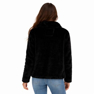 4. Geographical Norway TOFURE BLACK DB LADY 0124 Women's Fleece Jacket (WZ8142F/GN-BLACK)