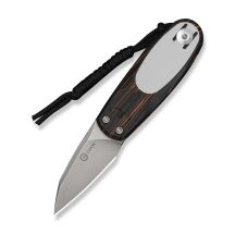 Civivi Purr Nitro-V Orange Black & White G10 Knife
