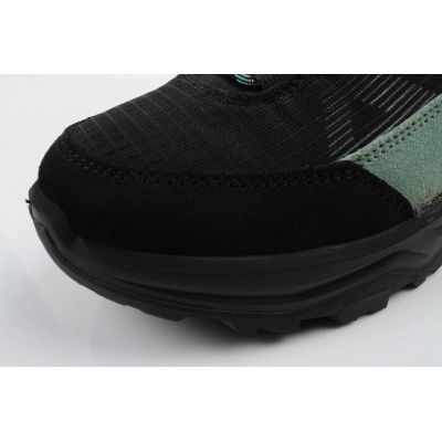 6. Aku women's trekking sports shoes Adapta Gore-tex leather black green