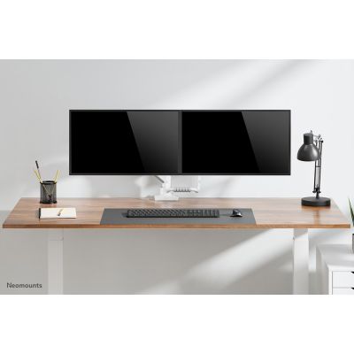 9. Neomounts DS75-450WH2 Monitor Holder/Stand for 81.3 cm (32") Monitors, Desk, White