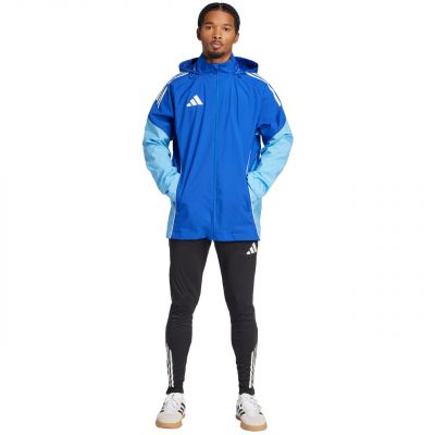 7. Men's adidas Tiro 25 Competition All-Weather Jacket Blue JI8930