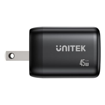28. UNITEK 2X GAN 45W CHARGING UNIT, 2XUSB-C PD 3.0, QC, BLACK