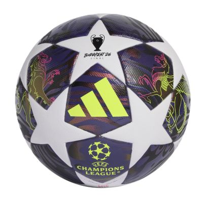 adidas UCL 25/26 Final League J350 Purple and White Football JX9098