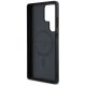 7. Guess 4G Round Patch Classic Logo MagSafe Case for Samsung Galaxy S25 Ultra Pink