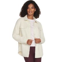 Skechers Sherpa Jacket JA182-CRW Beige L