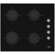 Beko HILG64120S gas hob (4 cooking zones; black)