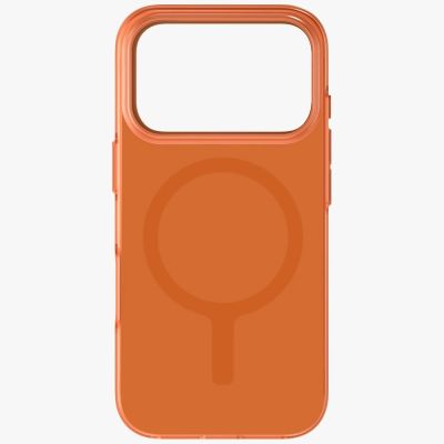 3. Uniq Clario Magclick Charging Case for iPhone 17 Pro - Orange