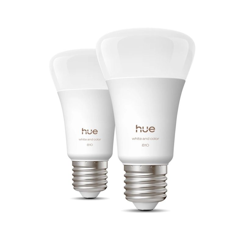 2. Philips Hue White and color ambiance Smart bulb A60 E27 - 810