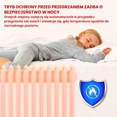 15. Extralink NY-25W1 2500W electric oil radiator, 11 fins