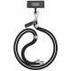 Audi Crossbody Universal Leash 120cm x 10mm - Black