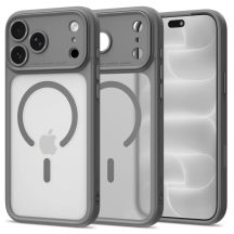 Tech-Protect MagPeak MagSafe CC Case for iPhone 18 Pro / 17 Pro – Matte Grey