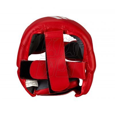 7. adidas IBA Cactus Leather Tournament Helmet ADIIBAH1C-Red