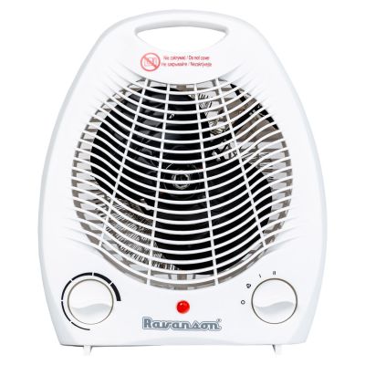 3. Ravanson FH-105 fan heater (2000W; 3 heating levels; gray)