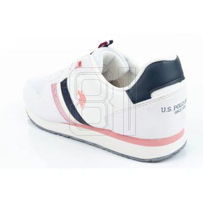 6. US Polo ASSN shoes. IN NOBIK003A-WHI