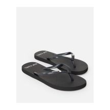RIP CURL Premium Surf Bloom Open Toe Beach Flip-Flops Black