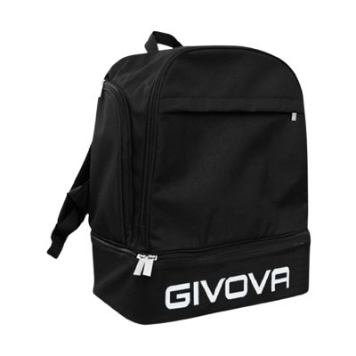 Givova Zaino Sport Small Backpack with Stiffened Bottom Black B029-0010-UNICA