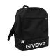 Givova Zaino Sport Small Backpack with Stiffened Bottom Black B029-0010-UNICA