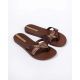 3. Ipanema Kirei women's flip-flops, fashionable and comfortable, brown for the beach