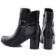 5. Women's insulated ankle boots with a block heel, black M.Daszyński SA125-32