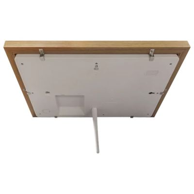 9. Denver photo frame with FRAMEO 10.1" 16GB light wood
